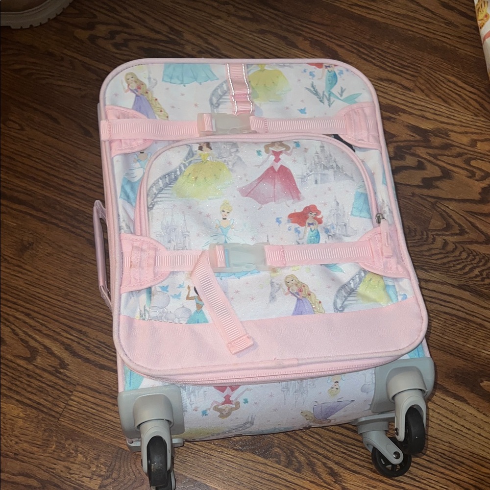 Pottery Barn Kids Pink Princess Rolling Bag
